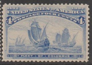 U.S. Scott Scott #233 Columbian Stamp - Mint Single