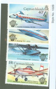 Cayman Islands #514-517  Single (Complete Set)