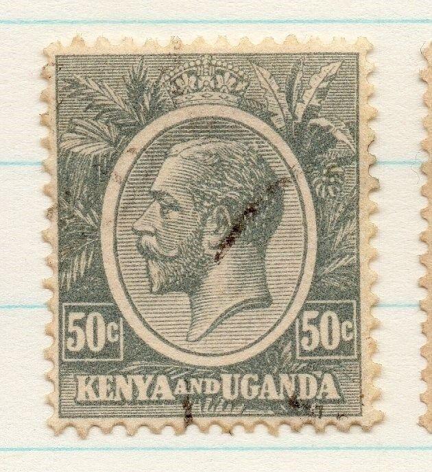 Kenya Uganda 1922 GV Early Issue Fine Used 50c. 198429