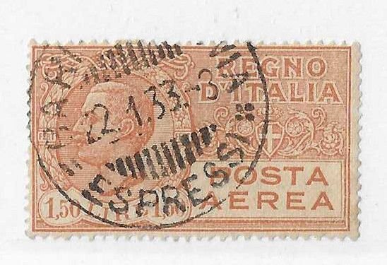 Italy Sc #C8  1Lire50 airmail used VF