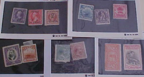 CUBA STAMPS 11 DIFF. #179/P29 MINT NO GUM cat.$154.00