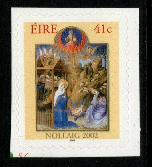 IRELAND SG1563 2002 CHRISTMAS SELF ADHESIVE MNH