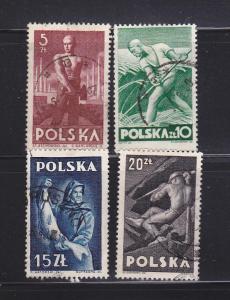Poland 413-416 Set U Workers