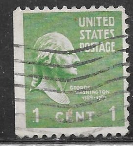 USA 804: 1c Washington, used, VF