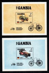 Gambia 628 - 629 MNH cat $ 9.50 aaa
