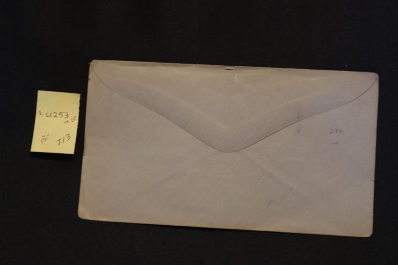 Scott US U253 cover (#713)