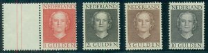 NETHERLANDS #319-22, Set of high values, og, VLH, VF, Scott $350.00