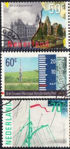 Netherlands #671-673 Used