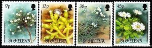 ST. HELENA 1987 FLORA Plants: Flowers. Complete Set, MNH