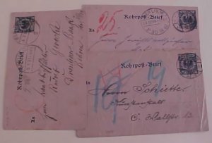 GERMAN  ENTIRES ROHPOST #2, P30,P45,P57 B/S P14,P25,HTA