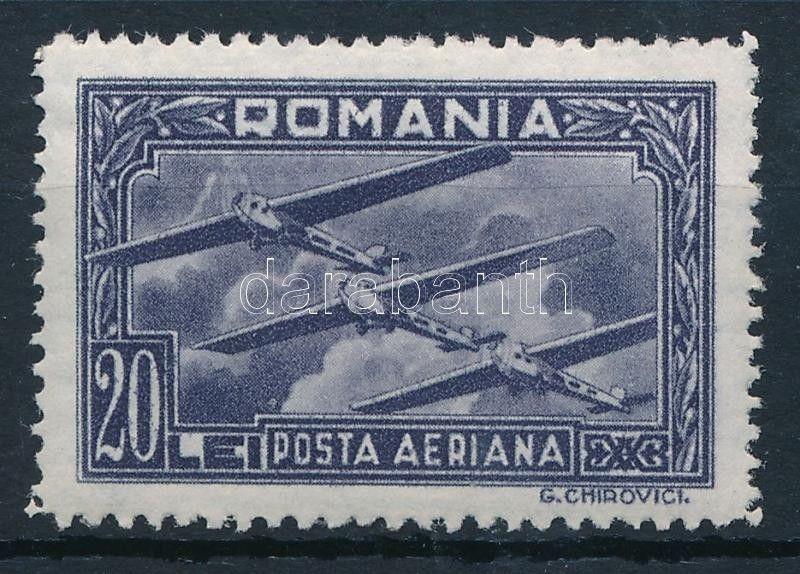 Romania stamp Airplane set closing value Hinged 1931 Mi 423 WS197376