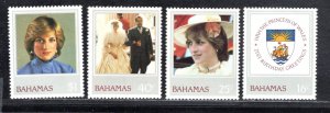 BAHAMAS SC# 510-13 FVF/MNH