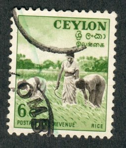 Ceylon #321 used single