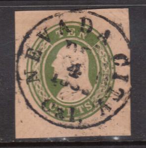 USA #U16 XF Used With S.O.N. CDS Cancel