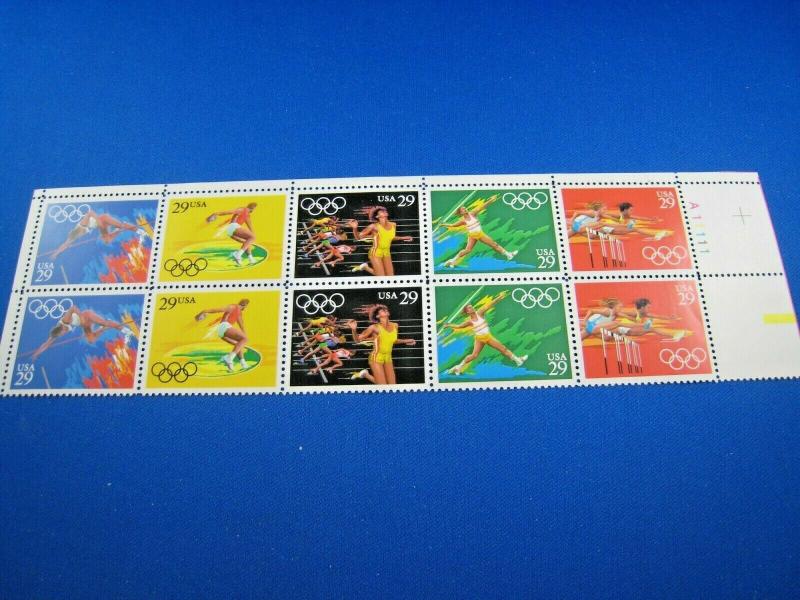 U.S. SCOTT # 2553-2557  -  PLATE BLOCK of 10    MNH