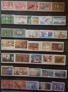 CANADA Used Stamp Lot Collection T6284