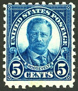 U.S. #586 MINT OG HR