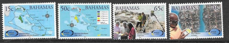 BAHAMAS SG1676/9 2014 TENTH ANNIV OF BINGIS MNH