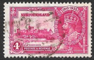 NEWFOUNDLAND 1935 4c KGV JUBILEE Issue Sc 226 VFU