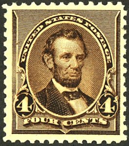 U.S. #222 MINT OG NH