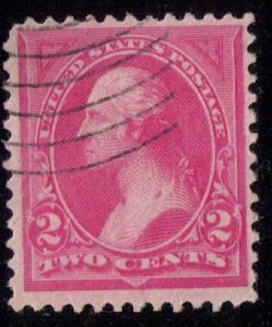 US Scott #248 Used Washington Pink F-VF