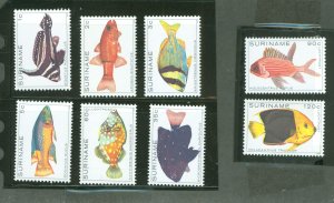 Surinam #530-534/C89-91 Mint (NH) Single (Complete Set)