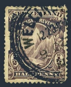 New Zealand 70,used.Michel . Mt Cook, 1898.