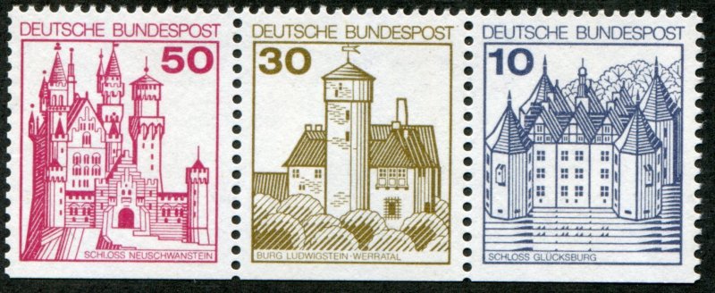 Germany  Sc.#  1231-4-6  MNH**