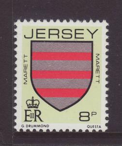 1981 Jersey 8p Perf 14 U/Mint SG257