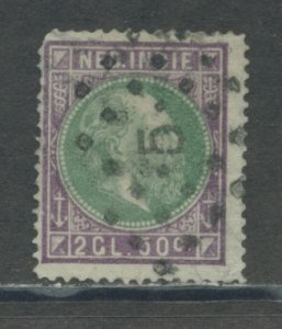 Netherlands Indies 16  Used cgs