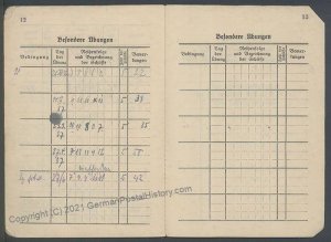 3rd Reich Germany 1936 Soldatenbund Soldiers Club  Shooting Book Kleinkal 106724