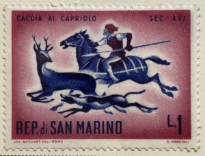 AlexStamps SAN MARINO #477 XF Mint 