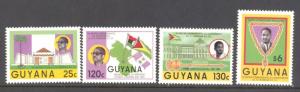 Guyana Sc # 1505-1508 mint never hinged