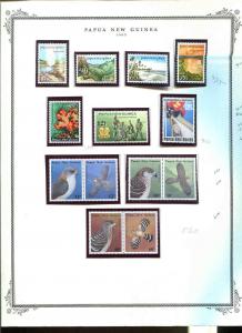 Papua New Guinea 1981-1986 Mini Collection In Mounts MNH All Pictured CV $245.00