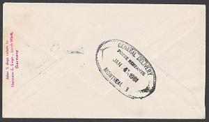 AUSTRIA 1961 First flight cover Vienna to Montreal, Canada.................55421