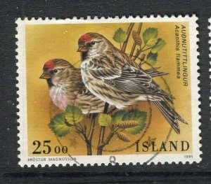 ICELAND; 1990s early Birds issue fine used 25k. value