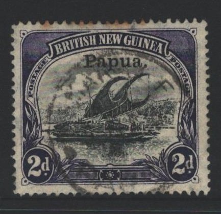 Papua New Guinea Sc#21 Used