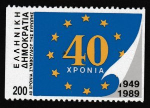 Greece Council of Europe 1989 MNH SG#1824B MI#1727C