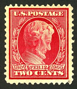 U.S. #367 MINT OG HR