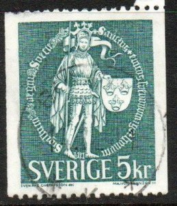 Sweden Sc #755 Used