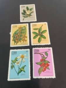 Cuba sc 1490-1493,1495 MNH