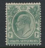 Straits Settlements Edward VII SG 127  Mint Hinged