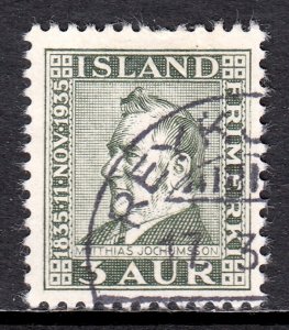 Iceland - Scott #195 - Used - SCV $4.50