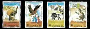 Zambia 1979 - International Year of the Child - Set of 4v - Scott 196-99 - MNH