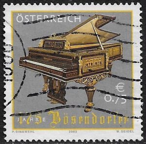 Austria #1940 Used Stamp - Bosendorfer Piano