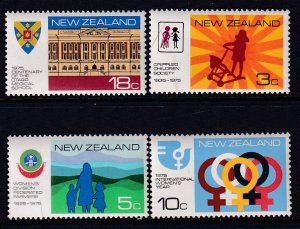 New Zealand 567-570 MNH VF