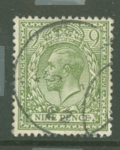 Great Britain #183v  Single