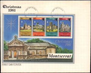 Montserrat, Worldwide First Day Cover