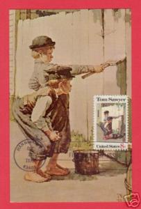 #1470 Tom Sawyer - MAXICARD CACHET