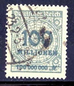 Germany 290 used SCV $ 0.95 (RS)